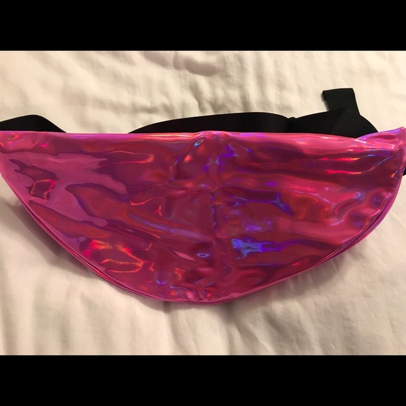 Iridescent Pink Waste Purse/Fanny Pack - Picture 6 of 6